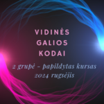 VIDINĖS GALIOS KODAI 2 (papildyta)