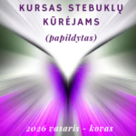 ATSPINDŽIŲ KURSAS STEBUKLŲ KŪRĖJAMS (papildytas)